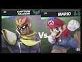 Super Smash Bros Ultimate Amiibo Fights – Request #15576 Captain Falcon vs Mario Mega battle