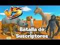 SUSCRIPTORES HACEN LAS BATALLAS | Animal Revolt Battle Simulator