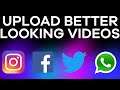 Why Your Social Media Uploads Look Bad & How To Fix -  Instagram, Twitter, WhatsApp, Snapchat