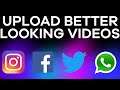 Why Your Social Media Uploads Look Bad & How To Fix - Instagram, Twitter, WhatsApp, Snapchat
