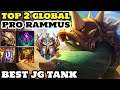 Wild Rift Rammus - Best jungle Tank rammus Carry Top 2 rammus Gameplay