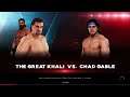 WWE 2K20 The Great Khali VS Chad Gable 1 VS 1 Match