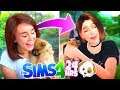 24 HOURS with a Puppy... Real life vs The Sims! 🐶