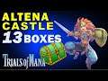 Altena Castle: All 13 Treasure Boxes Location | Trials of Mana (Treasure Chests Collectibles Guide)