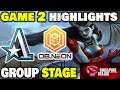Aster vs OB Neon Game 2 Singapore Major 2021 Group Stage Dota 2 Highlights