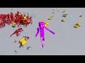 Fly around while avoiding obstacles | Fun with Ragdolls The Game #64
