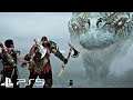 God of War PS5 - Kratos Meets Jormungandr Son of LOKI Scene (GoW4 Playstation 5) 4K Ultra HD 60fps