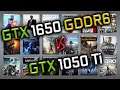 GTX 1650 GDDR6 vs GTX 1050 Ti Benchmarks | 59 tests