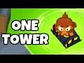 How Long Can You Survive Using Only The Barrel? (Bloons TD 6)