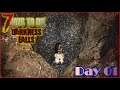 I'm totally not scared at all (Day 01) - 7 Days To Die Darkness Falls EP01