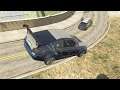 Jumpin Over Cops Like A BOSS! (GTA Online Thug Life Moment) #Shorts