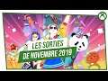 LES SORTIES MAJEURES SUR XBOX - Novembre 2019