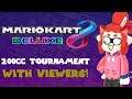 Mario Kart 8 Deluxe - 200cc Tournament with viewers - LIVE