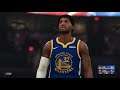 NBA 2K20 Season mode: Golden State Warriors vs Oklahoma City Thunders - (Xbox One HD) [1080p60FPS]