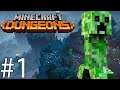 NEW MINECRAFT ADVENTURE! - Minecraft Dungeons #1