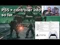 PS5 + Controller Info so far