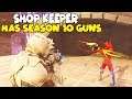 Shop Keeper Has SEASON 10 GUNS! 😱 (Scammer Gets Scammed) Save The World