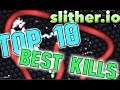 SLITHER.IO TOP 10 KILLS