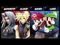 Super Smash Bros Ultimate Amiibo Fights – Sephiroth & Co #95 Sephiroth & Cloud vs Mario & Luigi