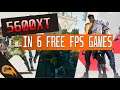 Testing 5600 XT in 6 free FPS Games - Ultra Settings