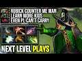 THE NEXT LEVEL PLAY RUBICK MID RIGHT CLICK BUILD | DOTA 2