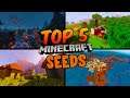 Top 5 Minecraft Seeds For Buildings | Epic Landscapes, Caves & Islands 1.16