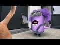 Top 50 Purple Minions vs Dogs in Real Life Animations