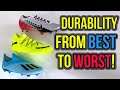 WHICH BRAND MAKES THE MOST DURABLE FOOTBALL BOOTS? - NIKE, ADIDAS OR PUMA?