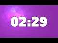 2 MINUTES AND 29 SECONDS TIMER COUNTDOWN [149 seconds - 2:29]