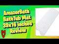 AmazerBath Bath Mat 39x16 inches review with Pictures | Non Slip | MumblesVideos Product Review
