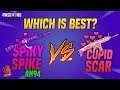 Cupid Scar Vs Spiky Spine AN94 Comparision | Best Gun for Dragshot in freefire 2020 | Pri Gaming