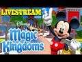 Disney Magic Kingdoms Game Livestream! LET'S REDECORATE THE KINGDOM! Ep.20