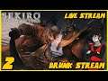DRUNK STYLE!!! THUNDERCLAP CHEEKS!!! | Sekiro: Shadows DRINK Twice Ft. xSilentArts - Part 2