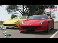 Forza Horizon 4 | Side By Side | Ferrari F12Berlinetta & Ferrari F12tdf