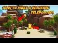 How To Make A TELEPORTER In Fortnite Creative! Fortnite Tutorials!