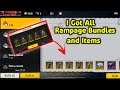 I Got All Rampage Event Bundles and Items Free Fire - Rampage Event Telugu