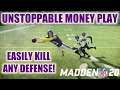 INSTANTLY IMPROVE YOUR OFFENSE WITH THIS UNSTOPPABLE MADDEN 20 MONEY PLAY! KILL ANY DEFENSE! TIPS