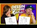 MOI vs DESSINATRICE : Dessin Splatoon Challenge !