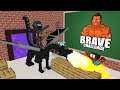 Monster School : BRAVE Challenge - Minecraft Animation