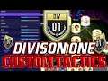 My custom tactics for Division one, Fifa 21 Ultimate Team.