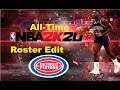 NBA 2K20 Roster Edit Detroit Pistons - Ft. Wayne Pistons