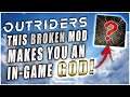 One Simple Mod Makes You an Anomaly Build God! MOD EXPLOIT! - Outriders