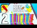 Pen Rush - All Levels Gameplay Android,ios Parte 2 (Level 8) #Shorts