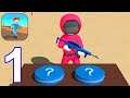 Survival Challenge 3D - Gameplay Walkthrough Part 1 All Levels Squid New Mobile Game (Android, iOS)