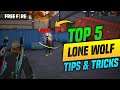 Top 5 Latest Tips and Tricks for Lone Wolf Ranked Mode for Grandmaster | Garena Freefire 2022