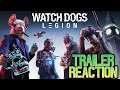 Watch Dogs Legion Reaction Trailer and release date info