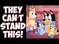 Where are the dogs of color?! NPC puritans DEMAND agenda get worked into dog cartoon show Bluey!