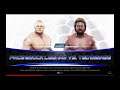 WWE 2K19 Face Brock Lesnar VS Ted DiBiase 1 VS 1 Match