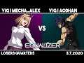 YIG | Mecha_Alex (Arcueid B) vs YIG | Aodhan (Kishima K) | Melty Blood Losers Quarters | Equalizer 4