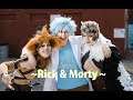 BIGFEST - "Rick, Birdperson and Squanchy" cosplay